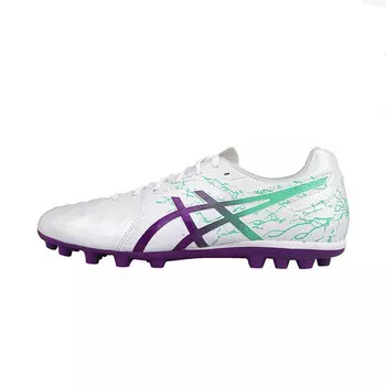 Футбольные бутсы DS LIGHT унисекс с низким верхом белый/фиолетовый Asics
