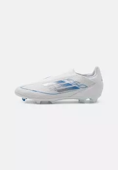 Футбольные бутсы F50 LEAGUE LACELESS FG/MG adidas Performance, белый