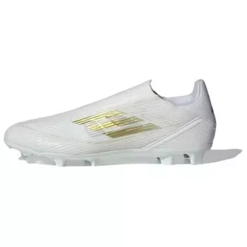 Футбольные бутсы F50 унисекс с низким верхом белые/золотые Adidas