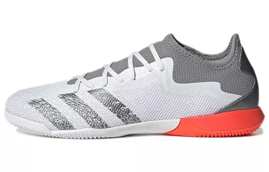 Футбольные бутсы Freak мужские с низким верхом белые/серые/красные Adidas