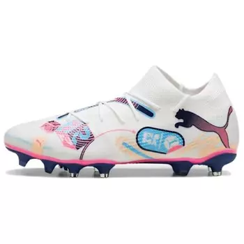 Футбольные бутсы FUTURE 7 MATCH мужские низкие белые Puma