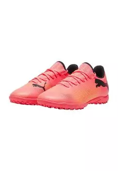 Футбольные бутсы Future 7 TT, легкие, прочные, мужские PUMA, цвет Sunset Glow Puma