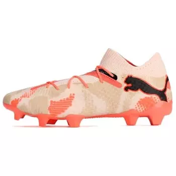 Футбольные бутсы FUTURE 7 ULTIMATE мужские низкие розовый/бежевый Puma