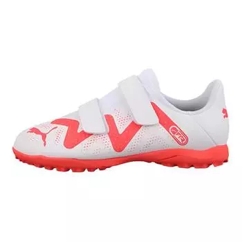 Футбольные бутсы Future Kids Kids Low-top белые/красные Puma, белый/красный