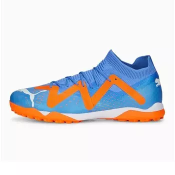 Футбольные бутсы Future Match TT PUMA, синий/оранжевый