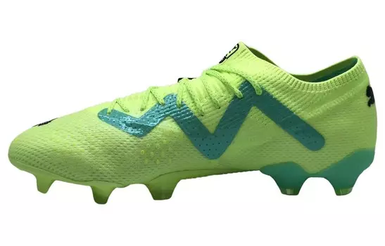 Футбольные бутсы Future Ultimate для мужчин с низким верхом, зеленые/черные Puma