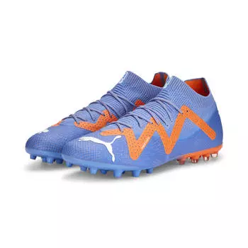 футбольные бутсы FUTURE ULTIMATE MG PUMA, синий/белый/манго