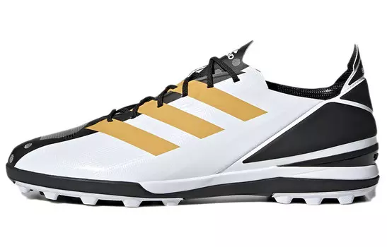 Футбольные бутсы Gamemode мужские низкие белые/золотые Adidas