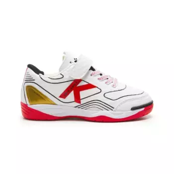 Футбольные бутсы Goleiro Kids Elastic Kelme для детей в помещении, белый