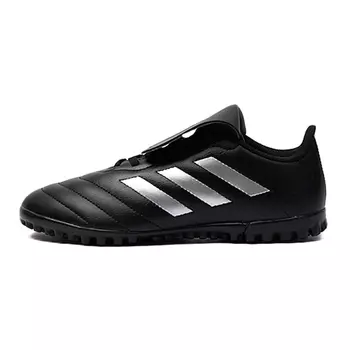 Футбольные бутсы GOLETTO 8 унисекс с низким верхом, черные/серебристые Adidas