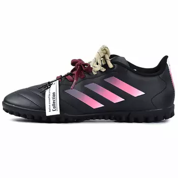 Футбольные бутсы GOLETTO 8 унисекс с низким верхом, черный/розовый Adidas