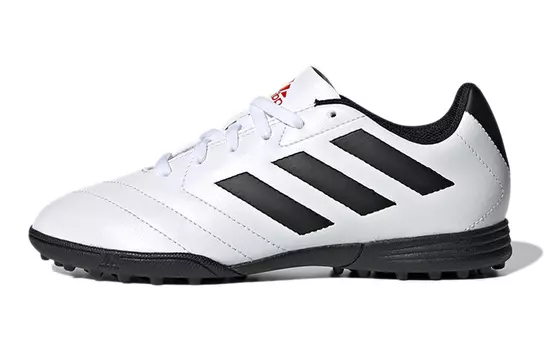 Футбольные бутсы Goletto Kids PS Low-top белые/черные Adidas