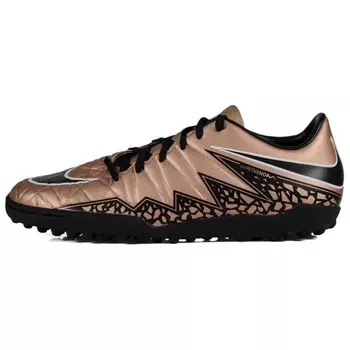 Футбольные бутсы Hypervenom Phelon 2 унисекс с низким верхом коричневые/черные Nike
