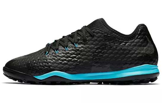 Футбольные бутсы HypervenomX Finale 2 SE мужские низкие черные/синие Nike