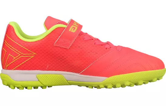 Футбольные бутсы Iron Kids Kids Low-top флуоресцентно-красные Lining