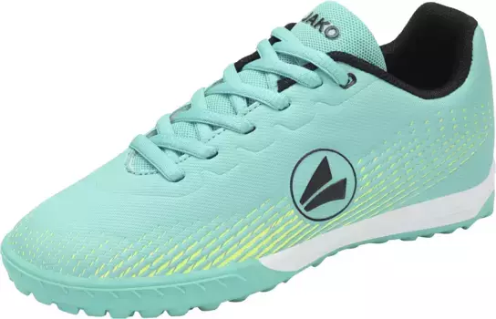 Футбольные бутсы Jako "J-ST Skill" для различных типов кортов с синтетическим твердым покрытием, цвет Trkis-Lime