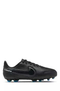 Футбольные бутсы Jr Tiempo Legend 9 Academy для твердой поверхности Nike, черный
