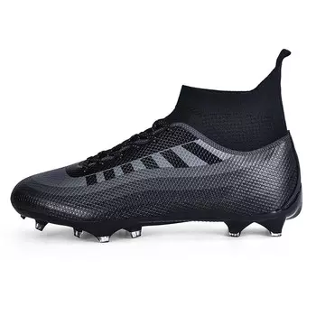 Футбольные бутсы Kids" Начальная школа Kuding, черный/фиолетовый