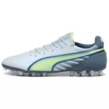 Футбольные бутсы King Ultimate для мужчин с низким верхом, белый, серый Puma