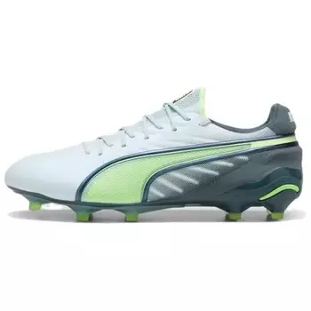 Футбольные бутсы King Ultimate Unisex Low-Go White Grey Puma