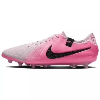 Футбольные бутсы Legend 10 Elite AG-Pro мужские низкие розовые/черные Nike