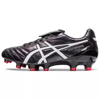 Футбольные бутсы Lethal Testimonial 4 для мужчин с низким верхом, черный/белый Asics