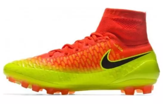 Футбольные бутсы Magista Obra мужские, среднего размера, красные Nike