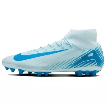 Футбольные бутсы Mercurial Superfly 10 мужские высокие синие Nike
