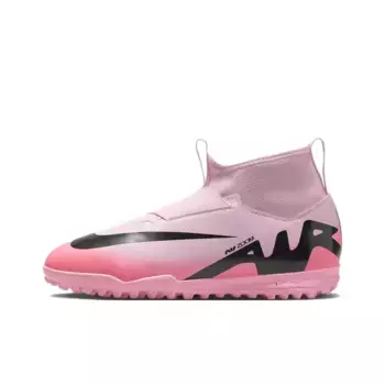 Футбольные бутсы Mercurial Superfly 9 Club Kids для начальной школы Nike, цвет Foam Pink/Black