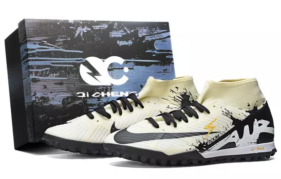Футбольные бутсы Mercurial Superfly 9 мужские, среднего размера, белые Nike