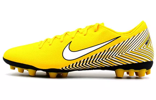 Футбольные бутсы Mercurial Vapor 12 мужские низкие желтые/черные/белые Nike