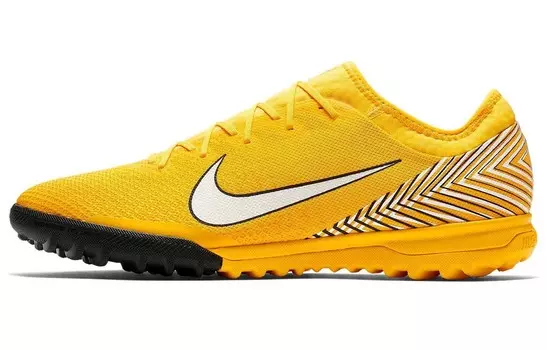 Футбольные бутсы Mercurial Vapor 12 унисекс с низким верхом желтые/черные Nike