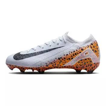 Футбольные бутсы Mercurial Vapor 16 Pro Kids Kids Low-top белые/оранжевые/черные Nike, белый/черный/оранжевый