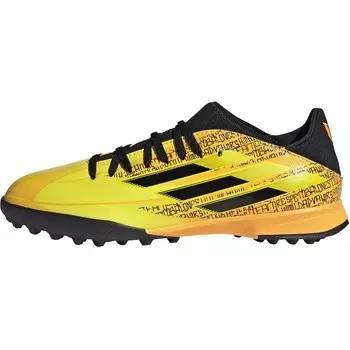 Футбольные бутсы Messi Kids для начальной школы Adidas, желтый