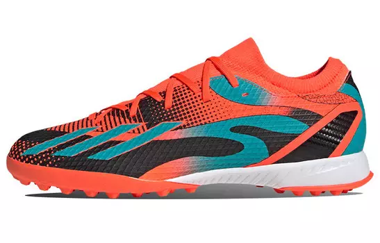 Футбольные бутсы Messi унисекс с низким верхом красные/синие/черные Adidas