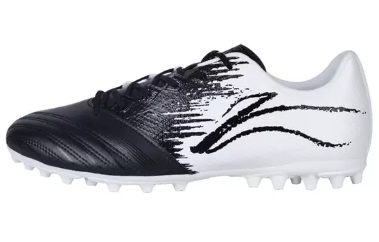 Футбольные бутсы мужские низкие белые/черные Lining