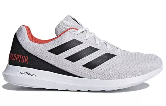 Футбольные бутсы мужские низкие белые/черные Adidas