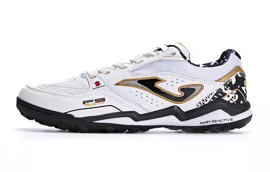 Футбольные бутсы мужские низкие белые Joma