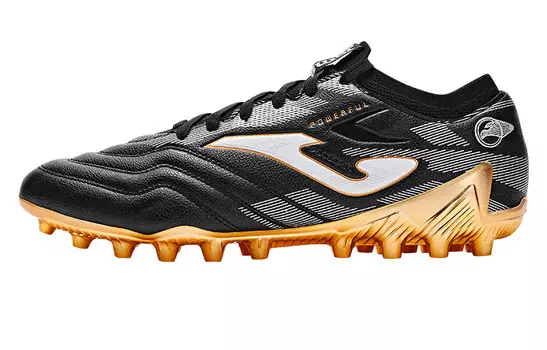 Футбольные бутсы мужские низкие черные Joma