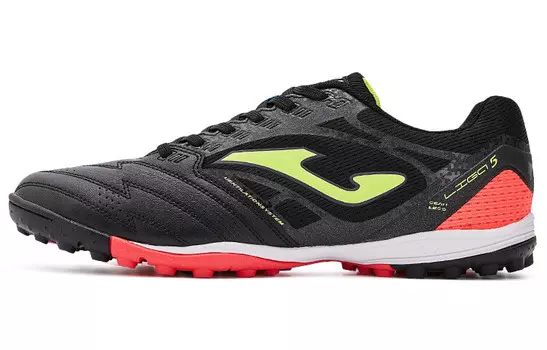 Футбольные бутсы мужские низкие черные Joma