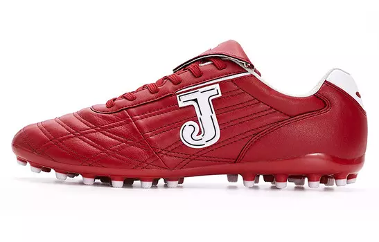 Футбольные бутсы мужские низкие красные Joma