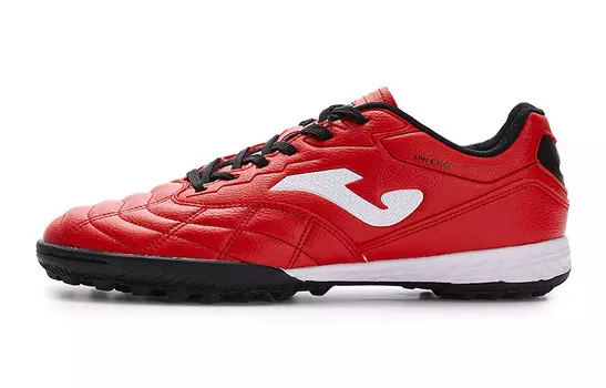 Футбольные бутсы мужские низкие красные Joma
