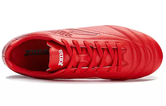 Футбольные бутсы мужские низкие красные Joma