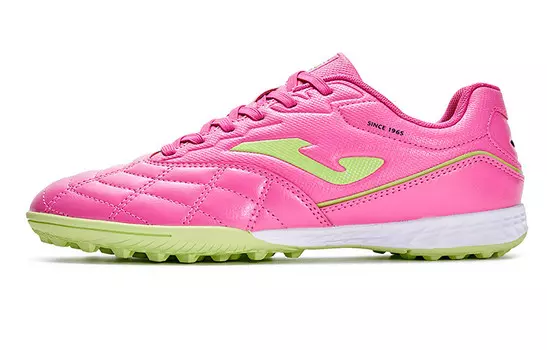 Футбольные бутсы мужские низкие розовые Joma