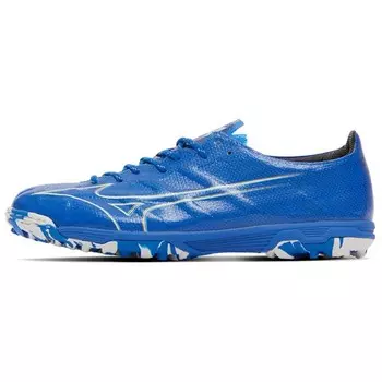 Футбольные бутсы мужские низкие синие/белые Mizuno