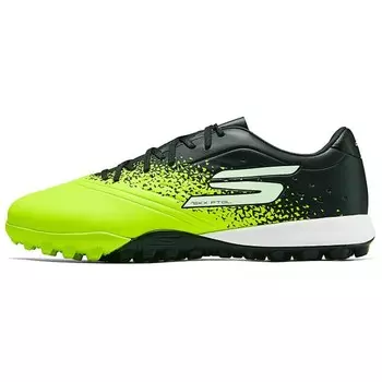 Футбольные бутсы мужские низкие желтый/черный Skechers