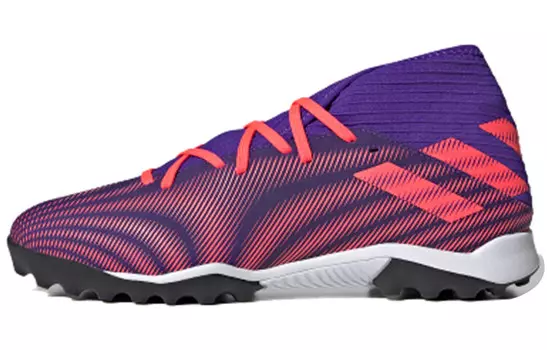 Футбольные бутсы Nemeziz 3 мужские, среднего размера, сине-фиолетовые Adidas