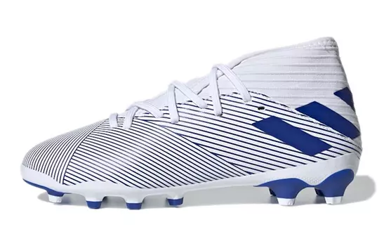 Футбольные бутсы Nemeziz Kids Kids Mid-top White/Royal Blue Adidas