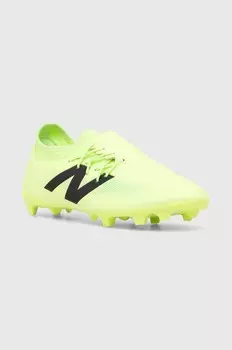 Футбольные бутсы New Balance из корки Furon Dispatch FG V7+, зеленый