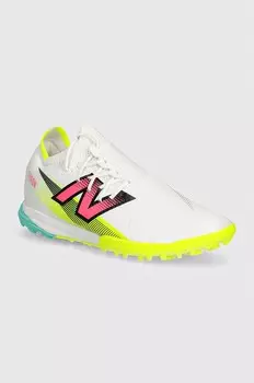 Футбольные бутсы New Balance с газоном Furon Pro Tf V7+, белый